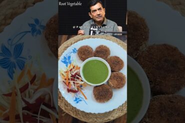 Chef Sanjeev Kapoor's Healthy Beetroot Tikki Recipe #shorts