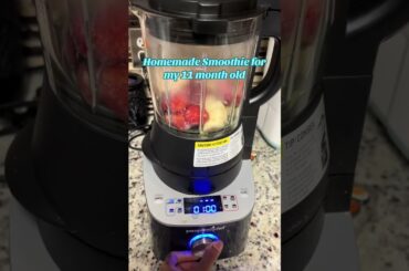 Healthy Homemade Baby Food Ideas: Smoothie Snacks #fok #homemade