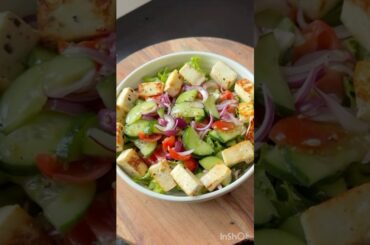 easiest paneer salad recipe #paneersalad #homemadereceipe #healthy recipes #lunchrecipes #easytomake