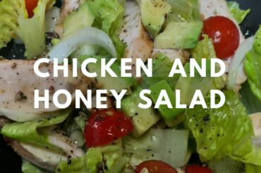 Healthy Salad Recipe for Busy days | With Honey Dressing