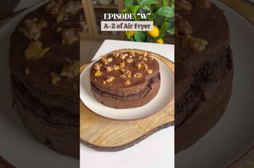 Ep: W of A-Z of Air Fryer | Wholewheat Cake | Healthy Guilt Free Recipe