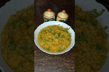 Healthy Breakfast Recipe | Daliya Khichdi Recipe #shorts #virals #breakfast #healthy #food #foodie