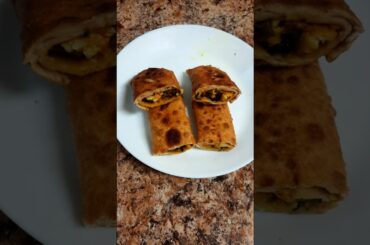 EASY RECIPE FOR KIDS LUNCH BOX |Healthy Spring Roll Recipe|| #Shorts #recipe