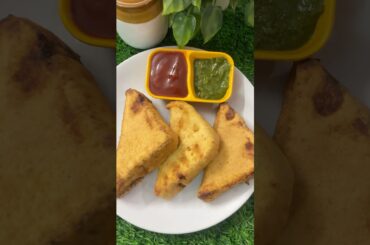 Bread pakora recipe #food #shorts #snacks
