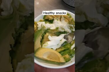 Healthy snacks. #foodclips #food #foodshorts #snacks #avocado #creamcheese