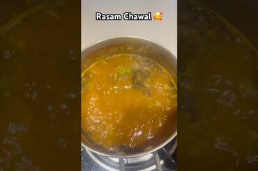 Comfort Food Rasam Chawal #ytshorts #food #trending #recipe #rasam #south#lunch #healthy h