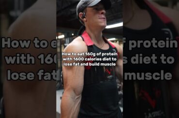 160g Protein and 1,600 Calorie Meal Plan | Low Calorie and High Protein