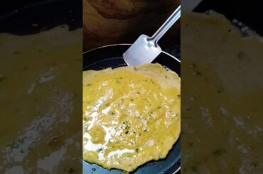 5-Minute Healthy Breakfast | Besan Cheela Recipe | High Protein Veg Option!#food #foodshorts #shorts