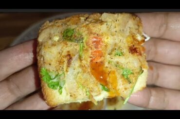 Quick, Crunchy & Healthy Snacks Recipe | Bread Potato Snacks | Delicious Aloo Bread Sandwich