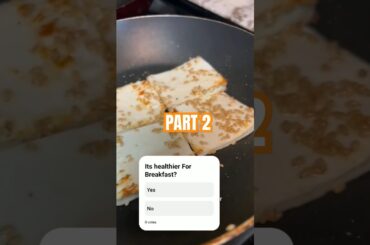 Part 2 | High Protein Veg Sandwich Recipe | Healthy Breakfast for Weight Loss | Quick 5 min Gym Diet