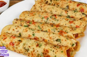 5 Minutes Healthy Breakfast Recipe|Easy Nashta |Breakfast Recipes|Dinner Recipes Indian Vegetarian