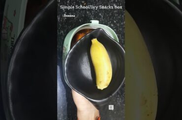 Simple School Dry Snacks Box Ideas #snacksbox #lunch #lunchbox #kids