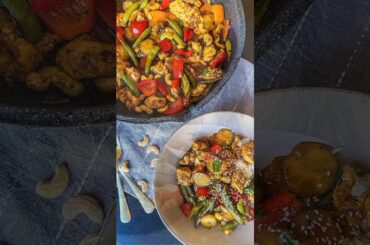 39g Protein Cashew Chicken Stir Fry Recipe