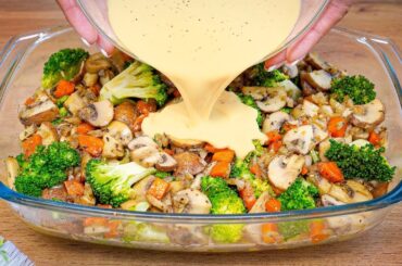 I make broccoli and potatoes like this every weekend! Everyone was stunned when they tried it.