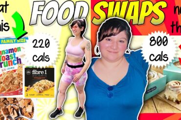8 Low Calorie FOOD SWAPS for AUTOMATIC WEIGHT LOSS (eat this NOT that & satisfy ALL Your Cravings)