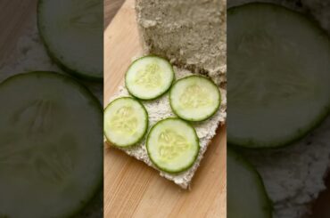 Cheese & Cucumber Cold Sandwich recipe #healthy #healthybreakfastrecipe