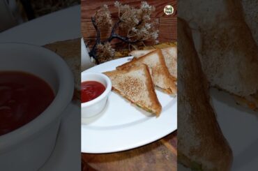 Healthy Veg Sandwich #shorts #recipe #sandwich #bread #viralshort