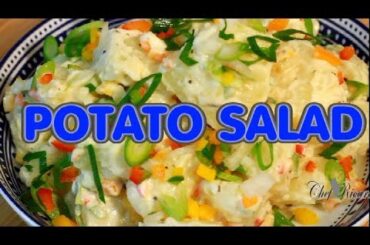Stop!! How To Make The Best Ever Potato Salad ! Jamaica Way | Recipes By Chef Ricardo