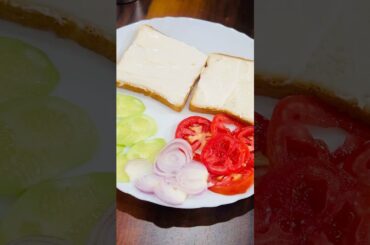 "Weight Loss Recipe:"No salt,No Butter, healthy raw sandwich for breakfast"