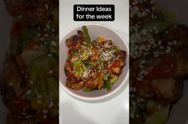Healthy dinner ideas to get you through the week!