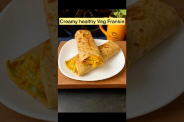 Crispy, Spicy, Delicious: Creamy healthy Veg Frankie Recipe!