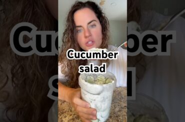 Logan’s videos are so good! #cucumber #salad #healthy #healthyrecipes #easyrecipe #recipe #fyp