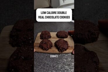 Low calorie double chocolate chunk cookies