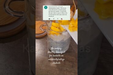 Healthy Weight Loss recipe for Students (university, College, Hostelite) No Cook recipe #kainatabbas