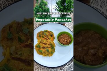 Vegetable Pancakes | Healthy Breakfast Ideas | Weightloss Recipe | Gluten Free