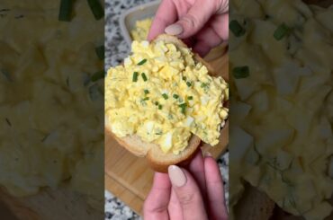 This is the BEST Egg Salad you’ll ever try! #recipe #eggsalad #themasters