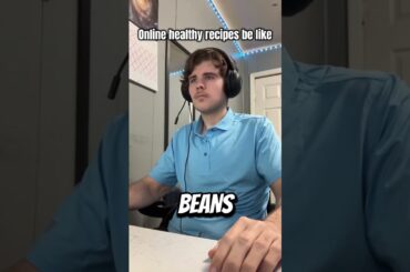 Online healthy recipes be like #shorts #autism