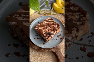 No sugar Healthy Milk Toast Recipe | Healthy Breakfast ideas | Sandwich recipe #shorts #recipe