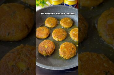 Quick & healthy snacks recipe| Soya kabab recipe #ytshort #ytviral #cooking #healthyfood