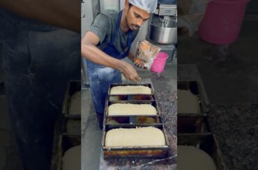 This is how healthy brown bread is made in a bakery #brownbread #bread #food