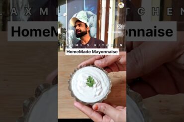 Viral Fitness Coach Nitesh Soni's Homemade Healthy Mayonnaise Recipe #shorts #healthy #mayonnaise