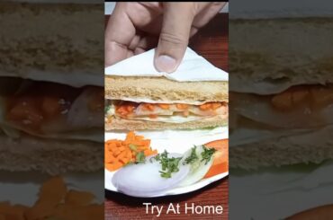 Mouth Watering Sandwich | Delicious Brown Bread Sandwich #food #recipe #cooking #foodie #sandwich