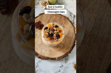 Overnight Oats Recipe | Overnight Oats with Chia Seeds for weight loss #shorts #oatsrecipe#chiaseeds