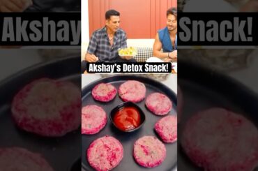 Akshay Kumar Shares Healthy Beetroot Snack Recipe #shorts #akshaykumar