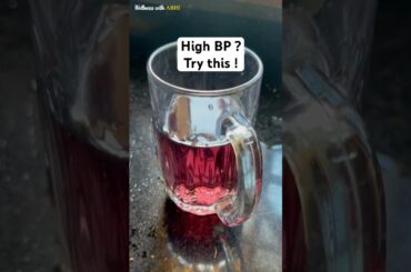 Hibiscus Flower Tea for Weight Loss | Hibiscus Tea Recipe | Healthy Herbal Tea Recipe #Shorts #tea