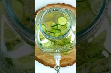 Detox Water For Summers, Weightloss, Clear skin #shorts #viral #trending
