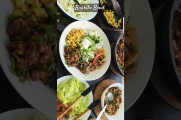Lunch bowl | burrito #food #cooking #recipe #shorts #shortvideo #trending #youtubeshorts #viralvideo