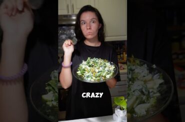 The salad that helped me lose 22 pounds!  #cooking