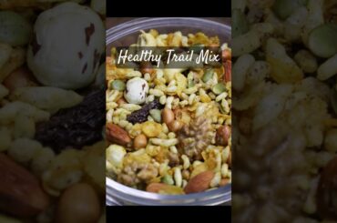 Healthy Trail Mix Namkeen in Air Fryer | No Oil Snack | High Protein Mixture | #shorts #healthy