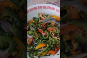 Ampalaya Salad #viralshort #viralvideo #yummy #food #foodlover #healthy