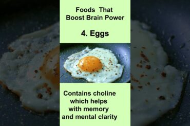 Top 5 Foods That Boost Brain Power