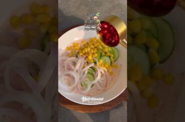 WEIGHTLOSS Soya Salad  #weightloss #saladrecipes #soyarecipes #weightlossrecipes #nutritionist #food