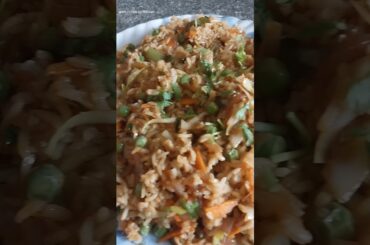 FRIED RICE | #recipe #shorts #friedrice #rice #lunchbox #healthy #instantrecipe #trending #foodie