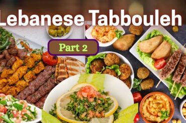 Authentic Lebanese Tabbouleh Recipe | Easy Healthy Tabouli Salad!