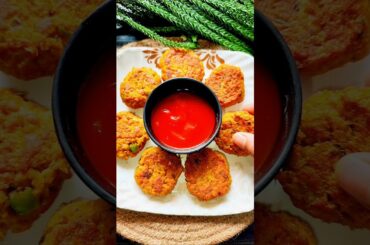 Soya chunks breakfast recipe | Crispy Soya Bean Cutlet | Healthy & Protein-Rich Snack Recipe #shorts