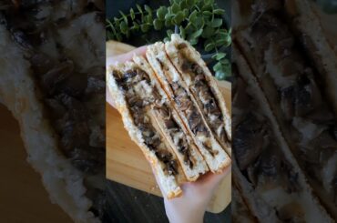 Cheesy mushroom sandwich | Healthy Food | Easy Recipes #food #sandwich #healthyfood